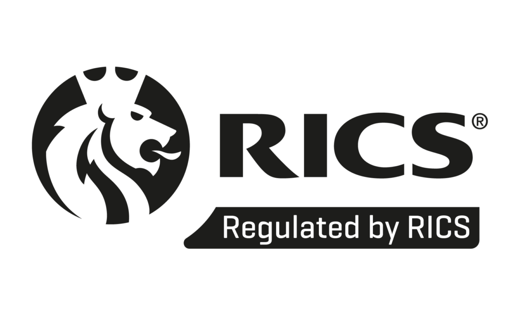 regulated by rics logo black